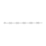 Semper Infiniti Classic Diamond Bracelet White Gold