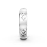 Semper Fidelis Ring White Gold