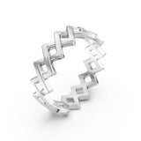 Semper Invicta Ring Standard White Gold