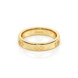 Semper Fidelis Ring Slim Yellow Gold