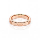 Semper Fidelis Ring Slim Rose Gold