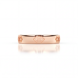 Semper Fidelis Ring Slim Rose Gold