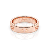Semper Fidelis Ring Rose Gold