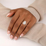 Semper Invicta Rising Diamond Ring Rose Gold