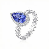 Semper Invicta Rising Tanzanite Ring White Gold