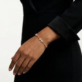 Semper Infiniti Classic Diamond Bracelet Rose Gold