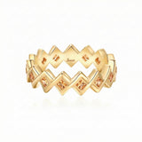 Semper Invicta Imperial Topaz Ring Yellow Gold