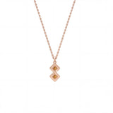 Semper Infiniti Grand Imperial Topaz Pendant Rose Gold