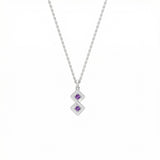 Semper Infiniti Grand Amethyst Pendant White Gold