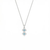 Semper Infiniti Grand Aquamarine Pendant White Gold
