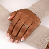 Semper Invicta Ring Slim White Gold
