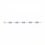 Semper Infiniti Classic Tanzanite Bracelet White Gold