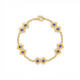 Semper Infiniti Classic Tanzanite Bracelet Yellow Gold