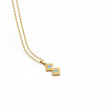 Semper Infiniti Grand Aquamarine Pendant Yellow Gold
