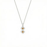 Semper Infiniti Grand Imperial Topaz Pendant White Gold