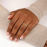 Semper Invicta Ring Slim Yellow Gold